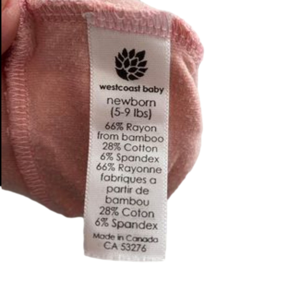 2 west coast baby newborn hats 
Bamboo/cotton/spandex - Picture 6 of 7